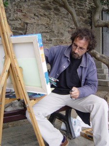 Pintando en Collioure 