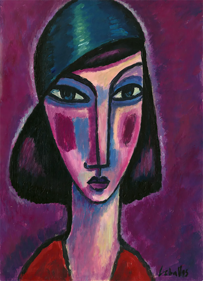 Retrato femenino obra de Martí Ceballos