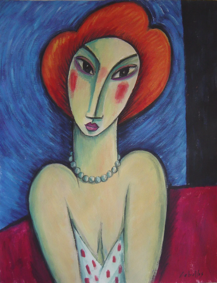 Retrato de mujer de Martí Ceballos